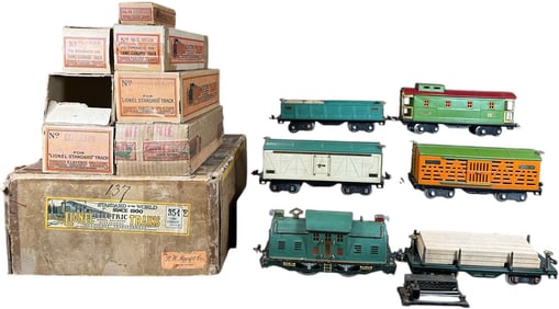 BOXED LIONEL OUTFIT NO.354E