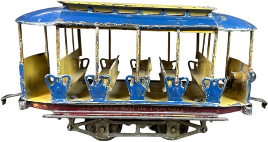 UNUSUAL STAMPING LIONEL NO.1 SUMMER TROLLEY