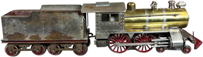LIONEL THIN RIM NO.7 LOCOMOTIVE