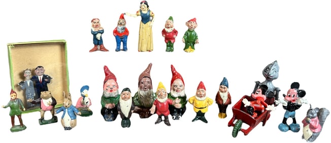 RARE ENGLISH HOLLOWCAST FIGURES