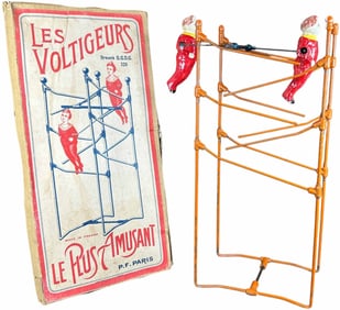 BOXED FRENCH ACROBATS BALANCE TOY