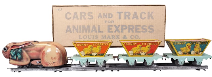 BOXED MARX BUNNY EXPRESS TRAIN