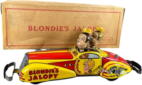 BOXED MARX BLONDIE JALOPY CAR