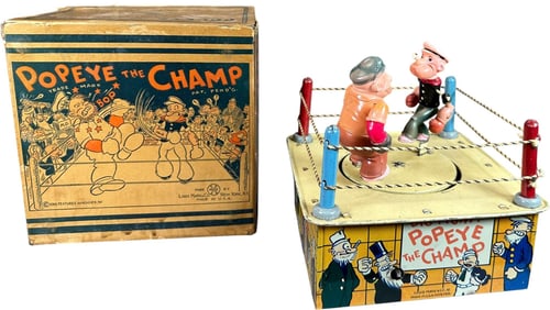 BOXED MARX POPEYE THE CHAMP