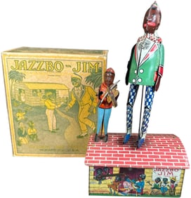 BOXED UNIQUE ART JAZZBO JIM W/ VIOLINIST