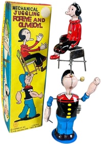 LINEMAR BOXED POPEYE SPINNING OLIVE OYL