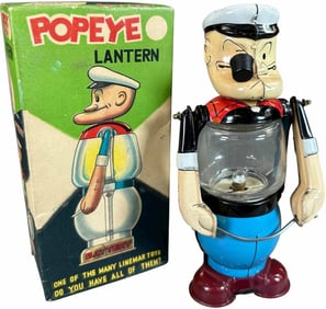 BOXED LINEMAR POPEYE LANTERN