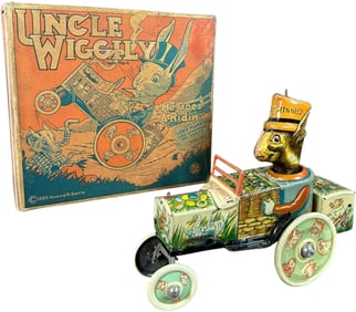 BOXED MARX UNCLE WIGGLY CAR