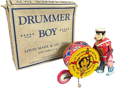 BOXED MARX DRUMMER BOY