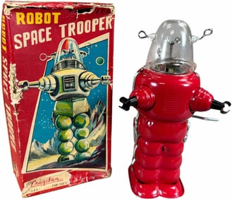 BOXED KO YOSHIYA SPACE TROOPER ROBOT