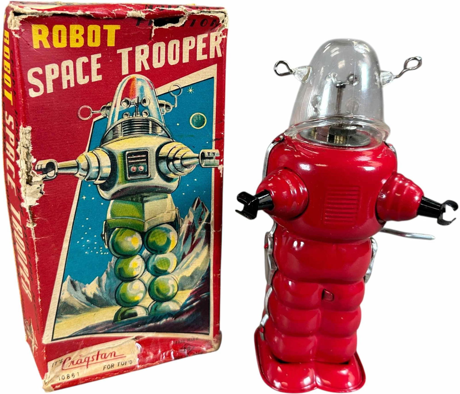 BOXED KO YOSHIYA SPACE TROOPER ROBOT
