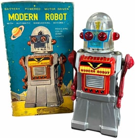 BOXED YONEZAWA MODERN ROBOT