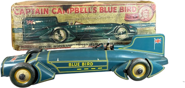 BOXED GUNTHERMANN BLUE BIRD RACER