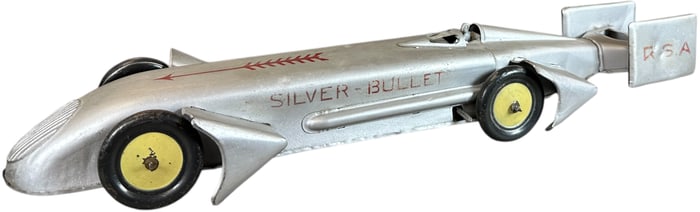 LARGE RICO SPAIN RSA SILVER BULLET RACER