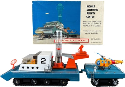 BOXED BANDAI MOBILE SCIENTIFIC SURVEY CENTER