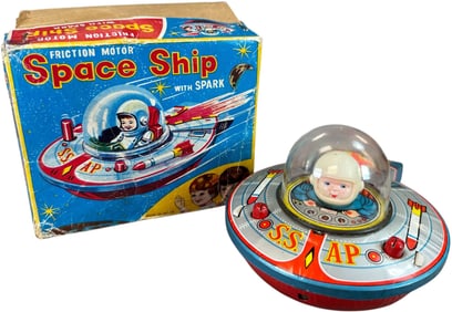 JAPANESE BOXED SPACE SHIP SS AP