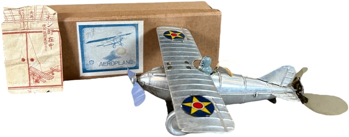 BOXED PRE-WAR JAPANESE AIRPLANE