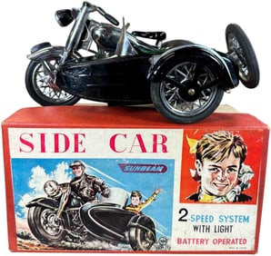 BOXED MARUSAN SUNBEAM CYCLE W/ SIDECAR