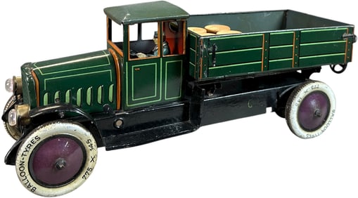 DISTLER SIDE DUMP TRUCK W/ HEADLIGHTS