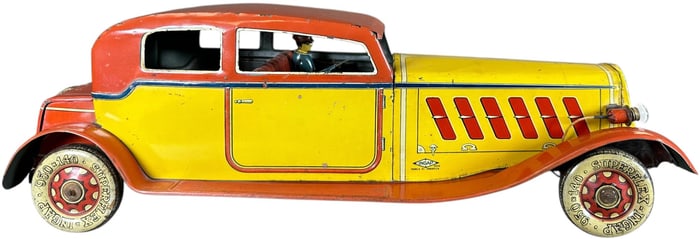 INGAP TWO-DOOR SEDAN W/ ELECTRIC HEADLIGHTS