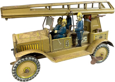 EARLY INGAP MILITARY LADDER TRUCK