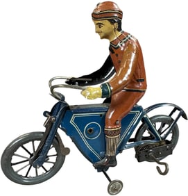 FISCHER MOTORCYCLE W/ BELL RINGER