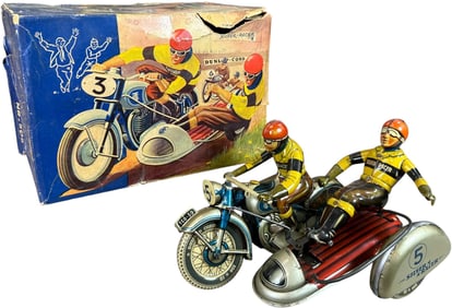 BOXED TIPPCO SILVER RACER MOTORCYCLE