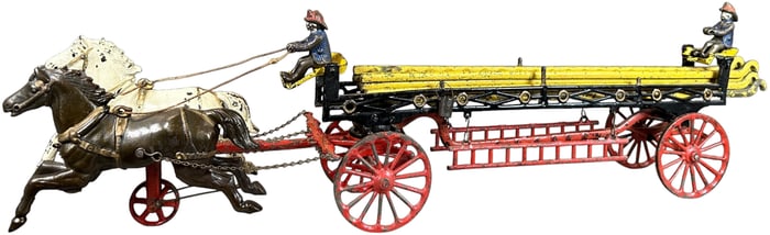 IVES PHOENIX HOOK & LADDER WAGON