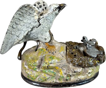 EAGLE & EAGLETTS MECHANICAL BANK