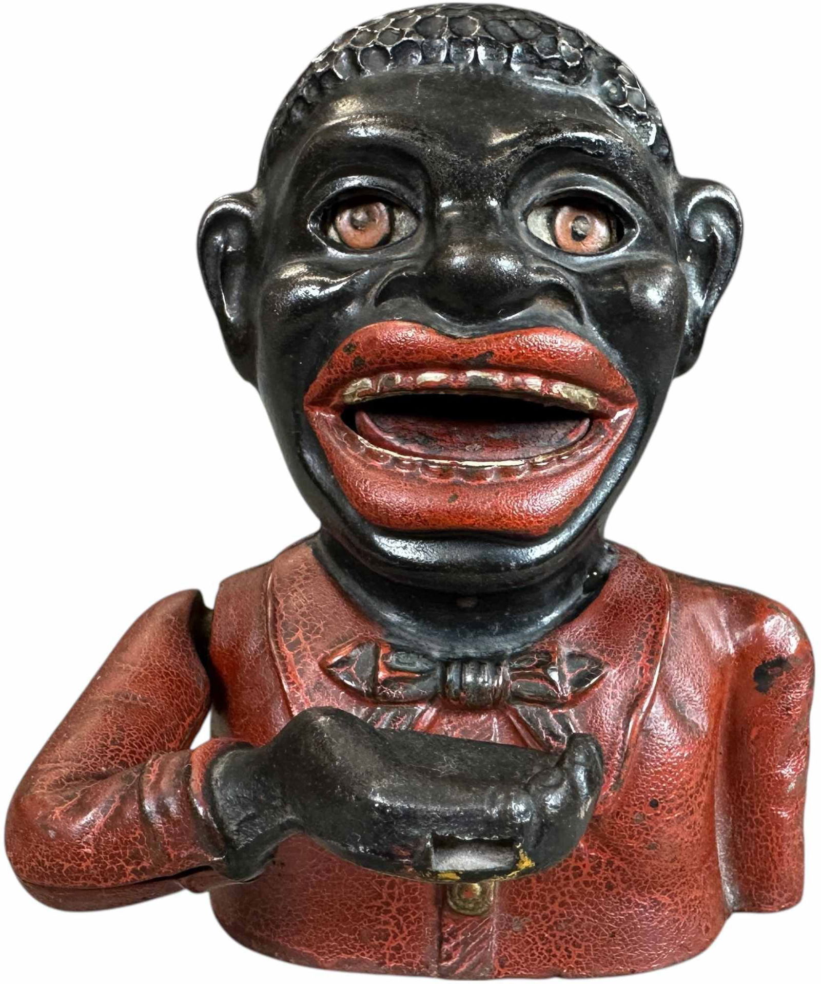 HAPPY MAN MECHANICAL BANK (1 of 10)