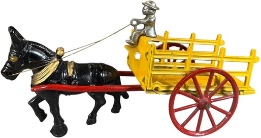 HUBLEY DONKEY DRAWN STAKE WAGON