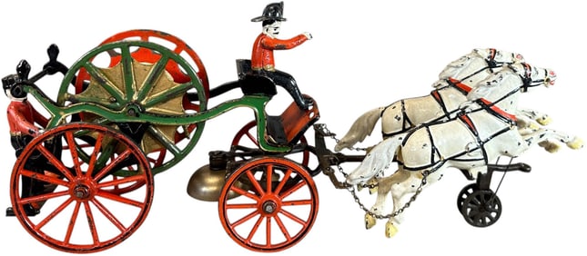 LARGE PRATT & LETCHWORTH HOSE REEL