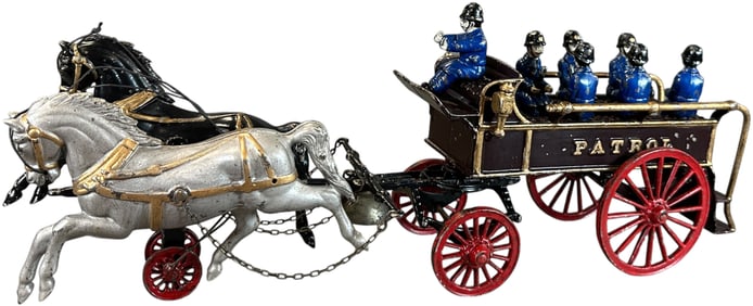 LARGE SHIMER POLICE PATROL WAGON