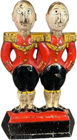 HUBLEY FISH FOOTMEN DOORSTOP