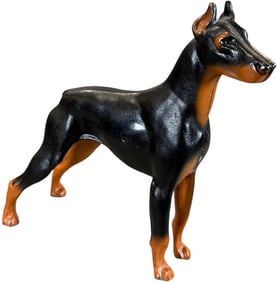 HUBLEY DOBERMAN PINSCHER DOORSTOP