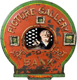 PICTURE GALLERY MECHANICAL BANK