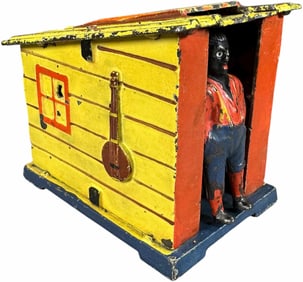 CABIN MECHANICAL BANK - YELLOW