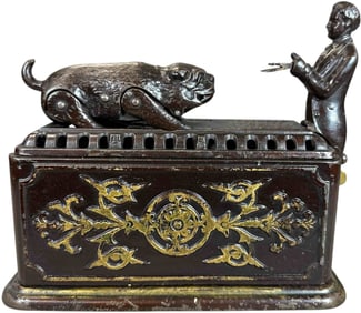 IVES BULLDOG SAVINGS BANK MECHANICAL BANK