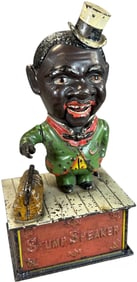 STUMP SPEAKER MECHANICAL BANK