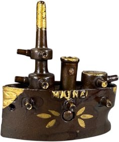 SMALL BATTLESHIP MAINE STILL BANK