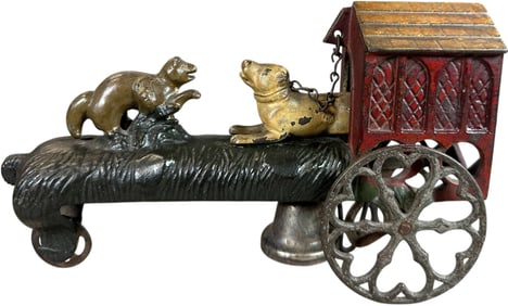 GONG BELL CAT & DOG BELL TOY