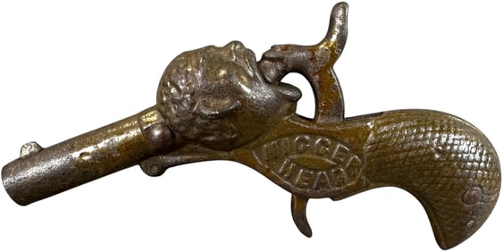 IVES MANS HEAD CAP GUN