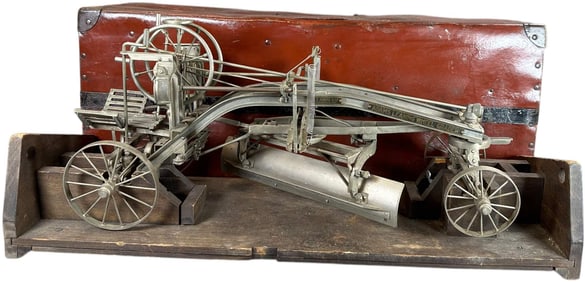 SALESMAN SAMPLE ADAMS LEANING WHEEL GRADER