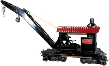 BUDDY L OUTDOOR RR CRANE CAR