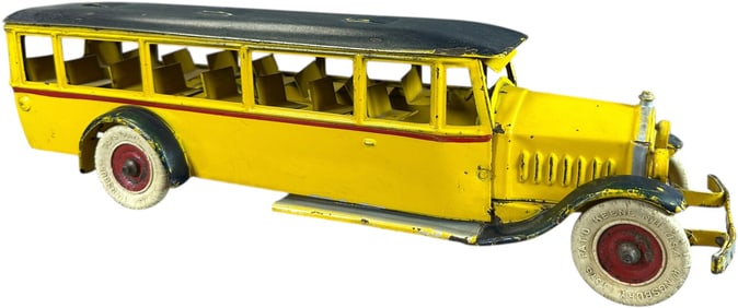 KINGSBURY YELLOW PASSENGER BUS