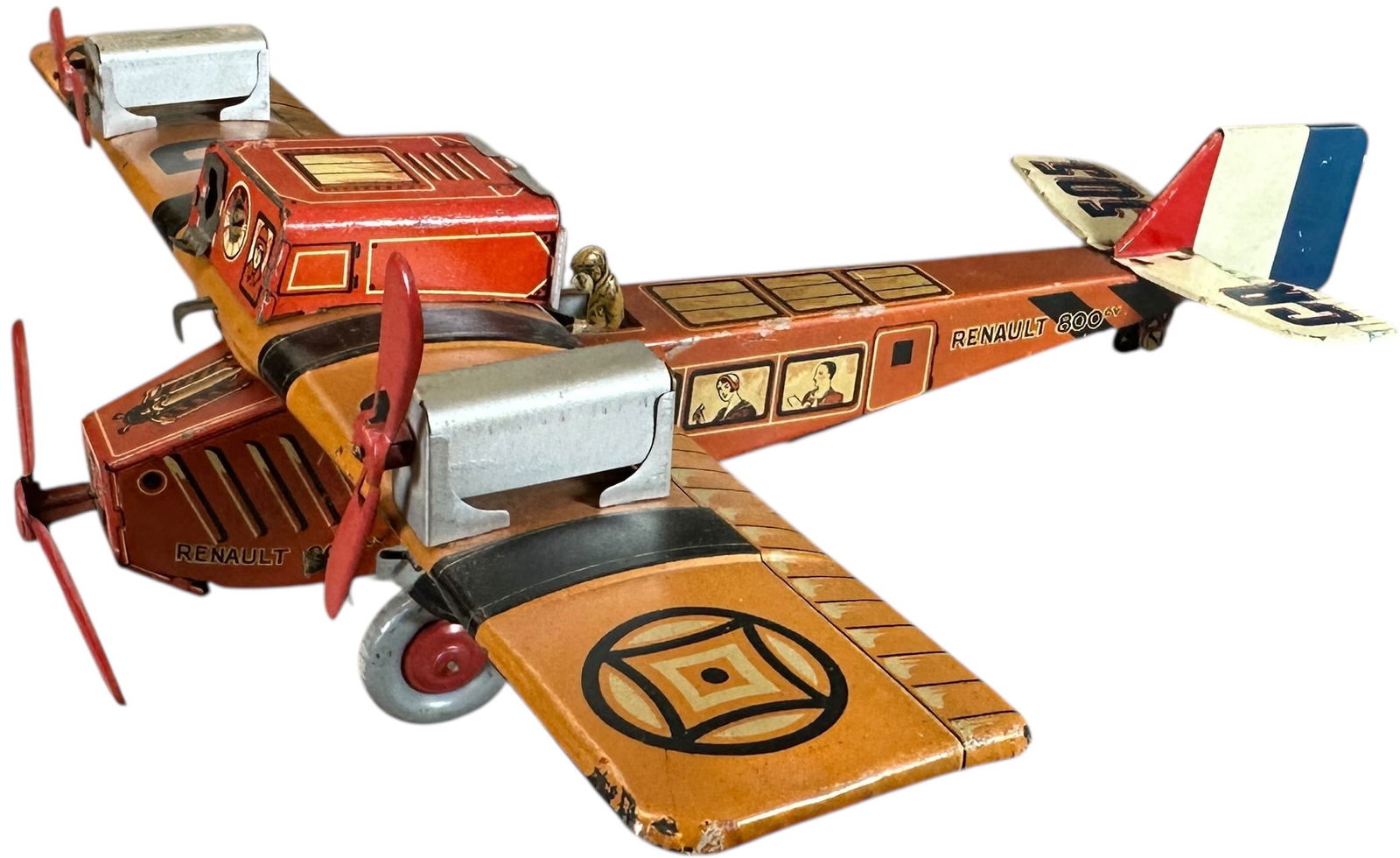 CHARLES ROSSIGNOL RENAULT 800 AIRPLANE (1 of 11)