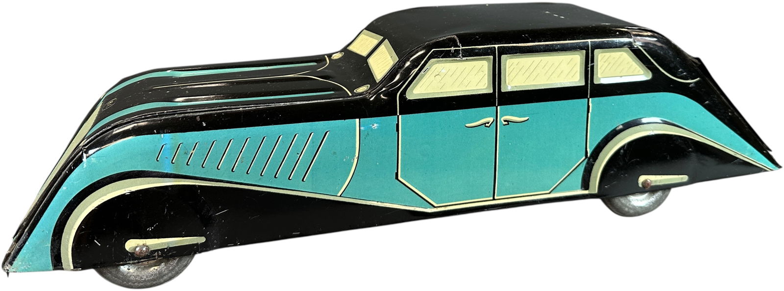 SALOON CAR BISCUIT TIN (1 of 10)