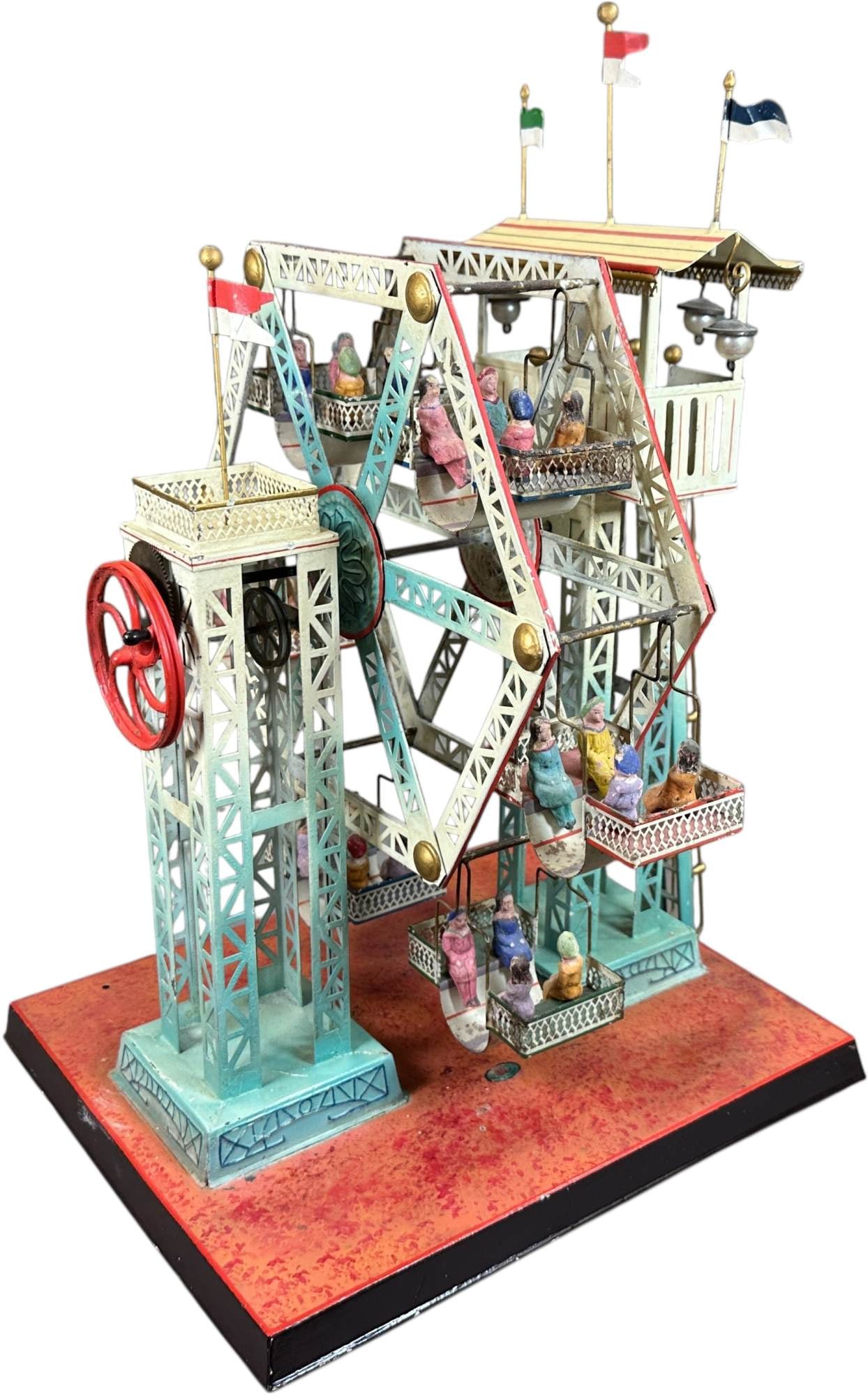 IMPRESSIVE LARGE DOLL CO FERRIS WHEEL (1 of 16)