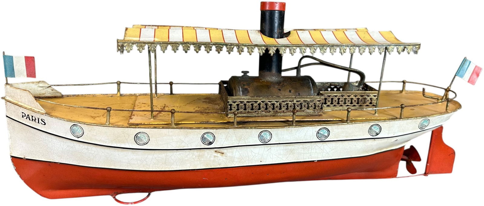 CARETTE LIVE STEAM RIVER BOAT PARIS (1 of 9)