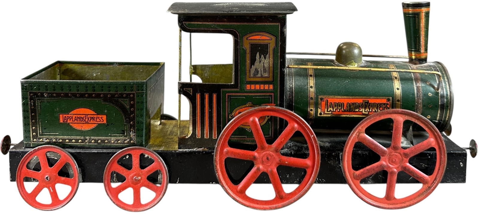 KARL BUB LAPPLANDS-EXPRESS BISCUIT TIN TRAIN (1 of 6)